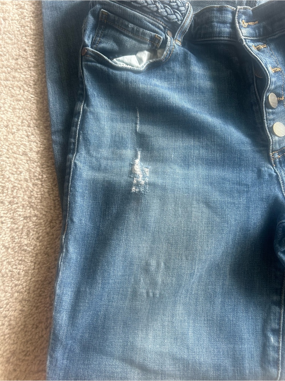 CABi braided waist button fly jeans - Picture 4 of 4